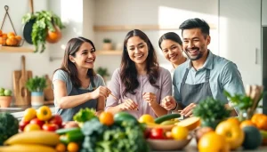Gesunde Ernährungstipps auf https://sicherlebensraum.de in einem modernen Küchenumfeld umsetzen.