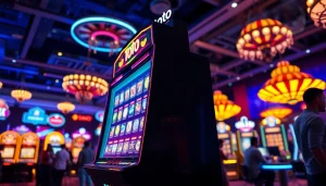 Raih kemenangan besar dengan mesin slot tank4d toto slot di tengah kasino yang meriah.