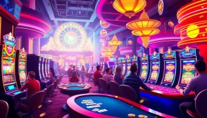 Menangkan peluang dengan sayaptogel di kasino yang ramai dan penuh warna.