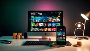 Experience the excitement at https://whycazino.com, featuring a sleek online casino interface with games and betting options.