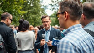 Читаючи новини на https://sumy24.com.ua в центрі Сум, люди займаються активними дискусіями.