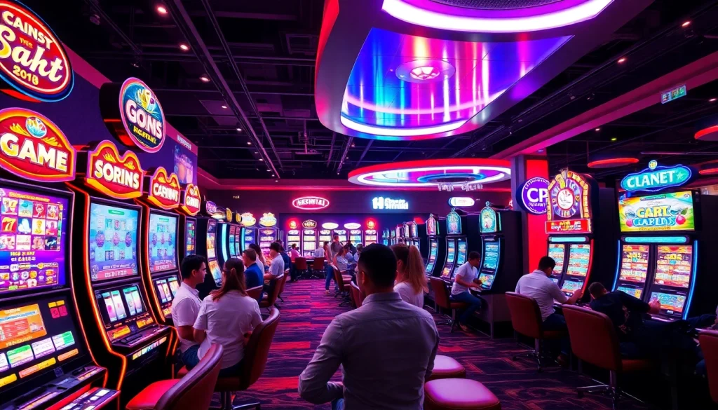 Experience thrilling games at https://rusia777.com with vibrant slot machines and engaged players.