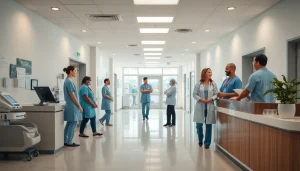 Bezoek de vriendelijke zorgverleners op https://tweestedenziekenhuis.nl in een moderne receptie.