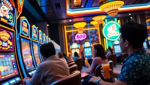 Bermain di Koi800 dengan suasana slot online yang seru dan menyenangkan.