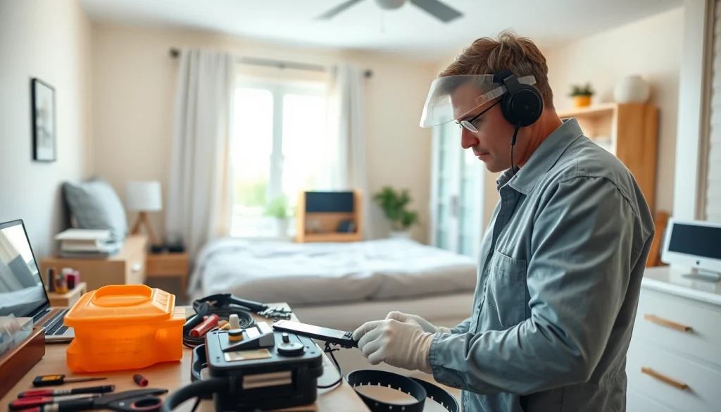 Inspect a bedroom for bedbugs with https://affordablebedbugexterminators.com for effective pest control.