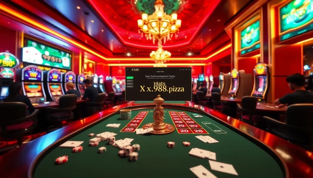 Experience thrilling gameplay at https://xx88.pizza/ with vibrant casino tables and exciting gaming action.