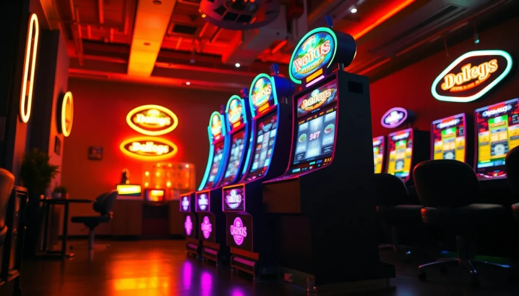 Menangkan jackpot dengan slot mesin modern yang menonjol dan menarik perhatian.