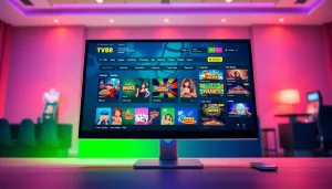 TV88's homepage showcasing user-friendly online casino features and vibrant game options