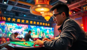 Menampilkan bolahiu game yang dinamis dengan pemain yang terlibat dalam permainan online yang menarik.