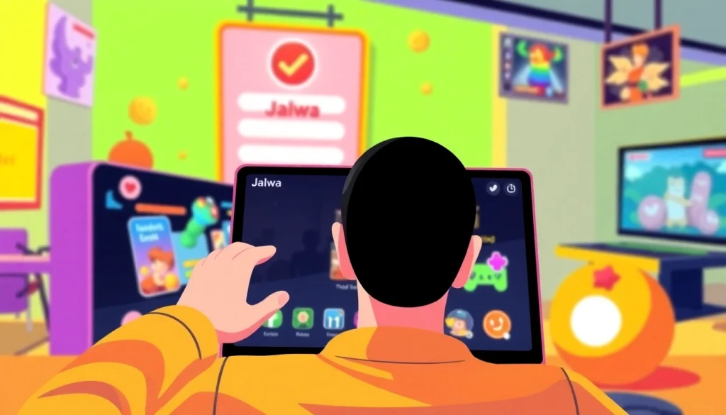 Jalwa game login: User accessing the exciting features of the Jalwa Game platform.