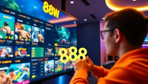 Experience the innovative online gaming platform 888new with a user-friendly interface and exciting game visuals.