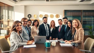 Consultation with injury lawyers at https://www.mainorellis.com highlighting teamwork and expertise.