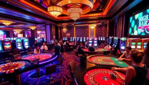 Experience the thrill of winning at BIG88.BAR's luxurious casino with vibrant games and lively players.