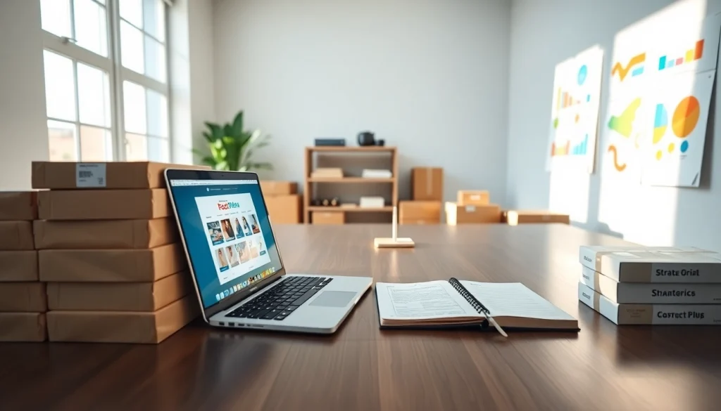 Optimisé l'expérience dropshipping sur deviens-dropshipper.fr avec un espace de travail moderne.