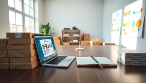 Optimisé l'expérience dropshipping sur deviens-dropshipper.fr avec un espace de travail moderne.