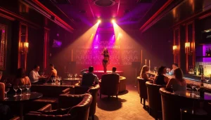 Experience the vibrant nightlife at Club sxm, showcasing stunning performances and luxurious ambiance.