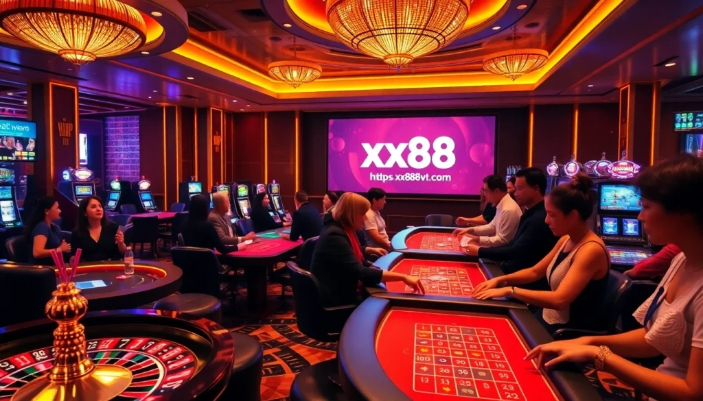 Experience the excitement of gambling at https://xx88vt.com/ with vibrant casino games and joyful players.