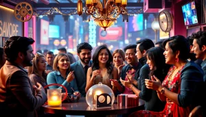 Engaging scene of Bollywood gossip featuring celebrities at https://theopinionatedindian.com discussing lively secrets.