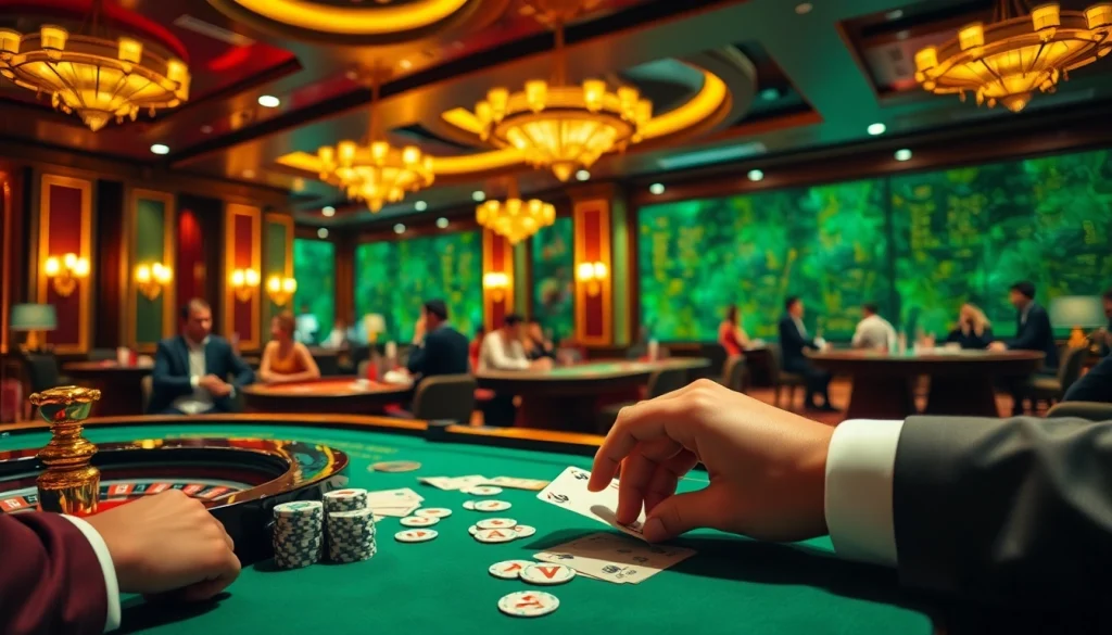 Engaging poker game scene from https://rr88c.mobi/ showcasing excitement and strategy.