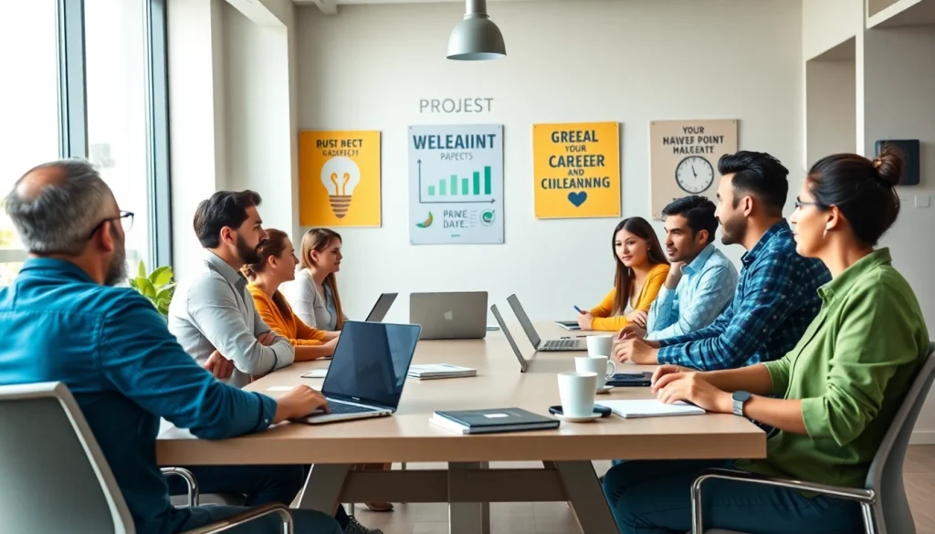 Engaging training session with CareerSprints.com participants focused on professional development.