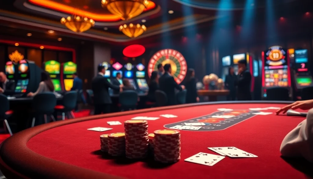 Experience the thrill of gaming at XX 88 with vibrant casino tables and exciting online interfaces.