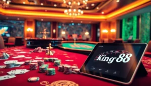Experience the excitement at nhà cái king88 with vibrant casino games and online betting thrills.