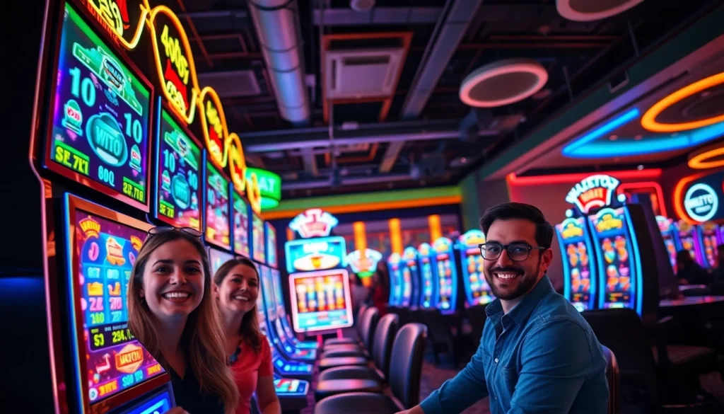 Walettoto menarik perhatian dengan suasana gaming yang energik dan pemain antusias.