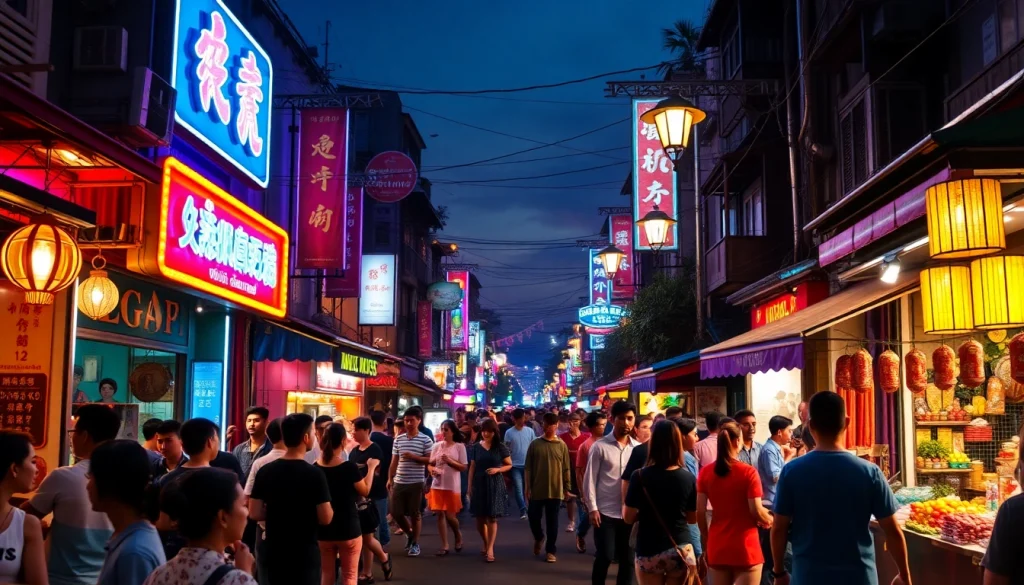 Experience the vibrant 베트남밤문화 with lively nightlife scenes filled with neon lights and energetic crowds.