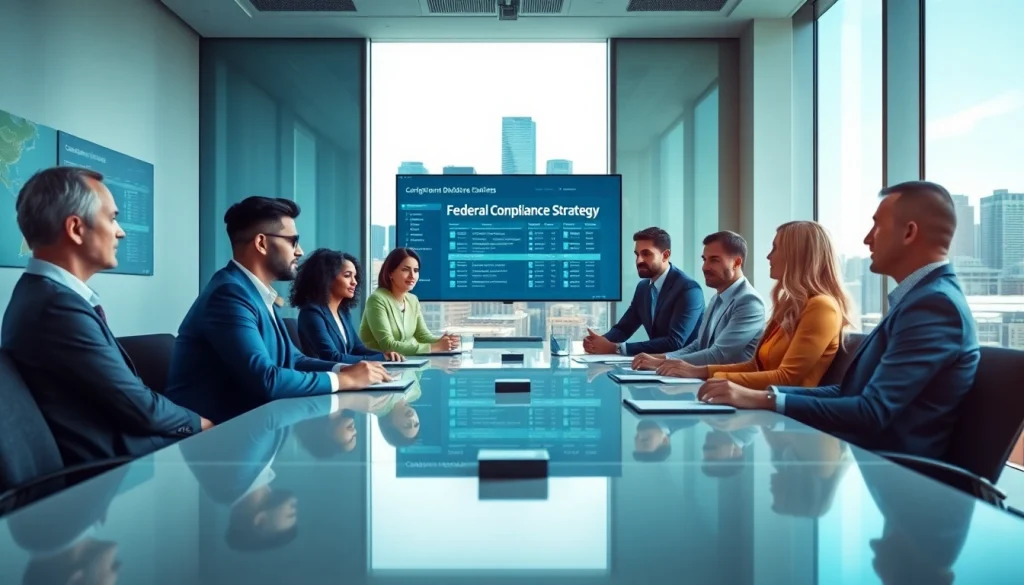 Facilitating registration and certification in Federal databases for diverse professionals in a modern office.