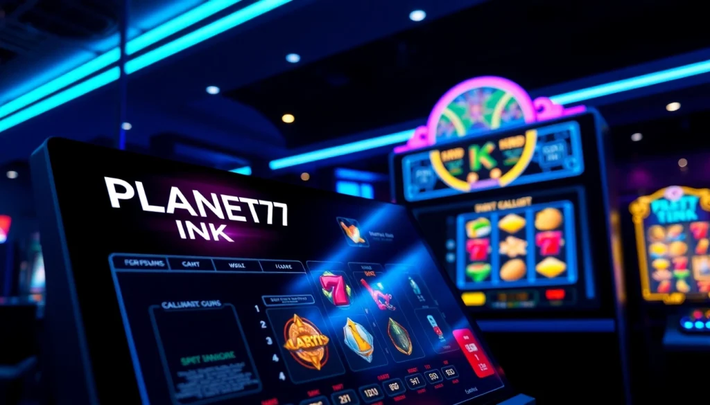 Menggunakan LINK PLANET77 untuk gameplay interaktif yang menarik dan modern.