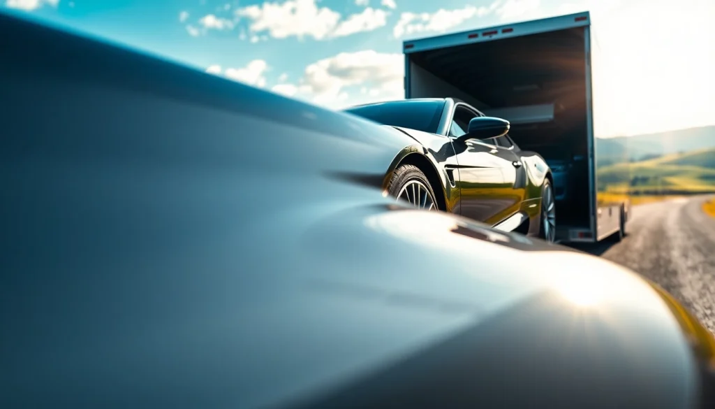 Transporting luxury vehicles efficiently at https://luxuryautocarriers.com with precision and care.