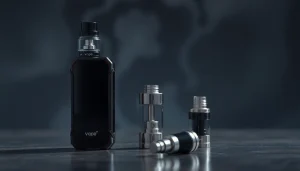 tg账号购买的显示，展示多种vape样品，突出颜色与风格，吸引用户注意。