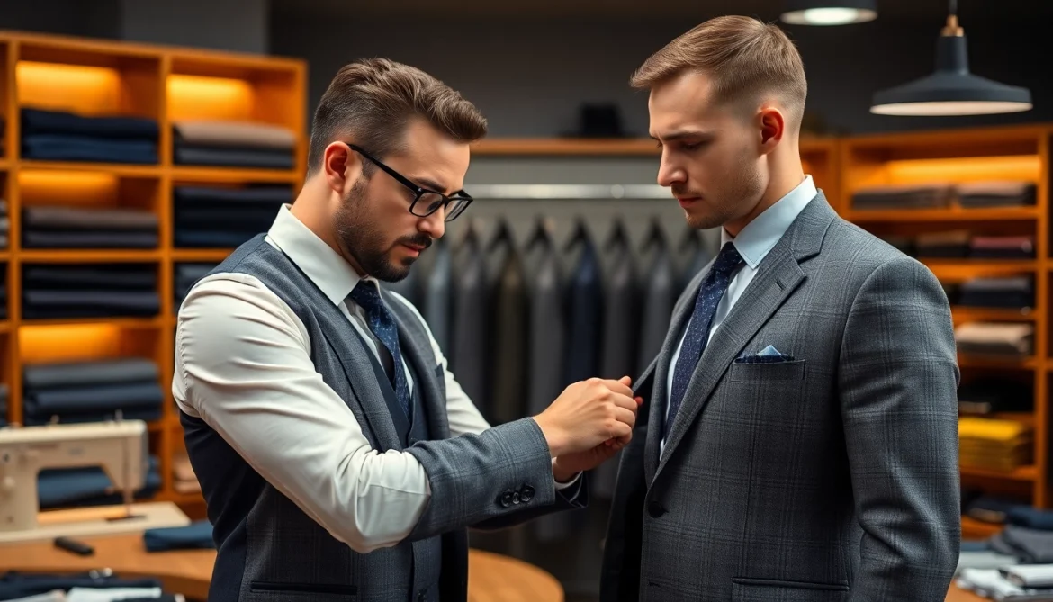 Elevate Your Style with Bespoke Custom Made Suits Tailored Just for You