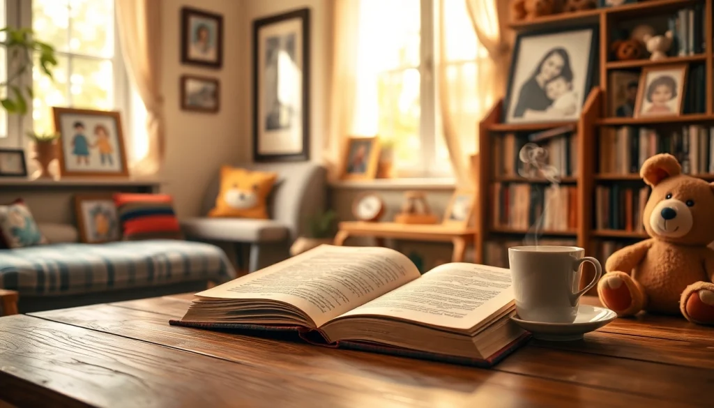 Engaging children with stories at https://csduncanbooks.com in a cozy home library.