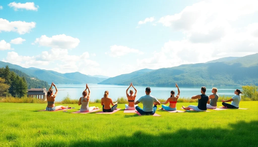 orbitnix.com에서 요가 리트리트 세트업을 통해 평화로운 분위기를 제공합니다.