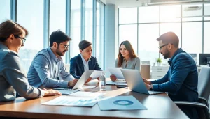 Analyze corporate services at https://fidelitycorporate.com with a professional team collaborating.