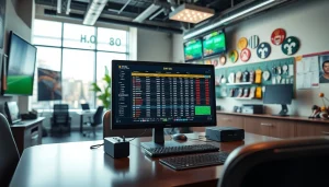 Analysez les paris sportifs sur grhconsultants.fr avec un bureau moderne et technologique.