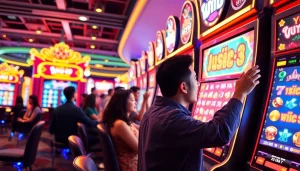 Menangkan jackpot pada yuyu4d slot dengan suasana kasino yang penuh energi.