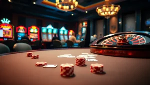 Experience the excitement of OK365 Trang chủ with vibrant casino elements and engaging gameplay.