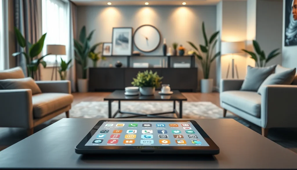 Découvrez l'intégration de smartmetal-fontainebleau.fr dans un espace moderne avec des appareils élégants.