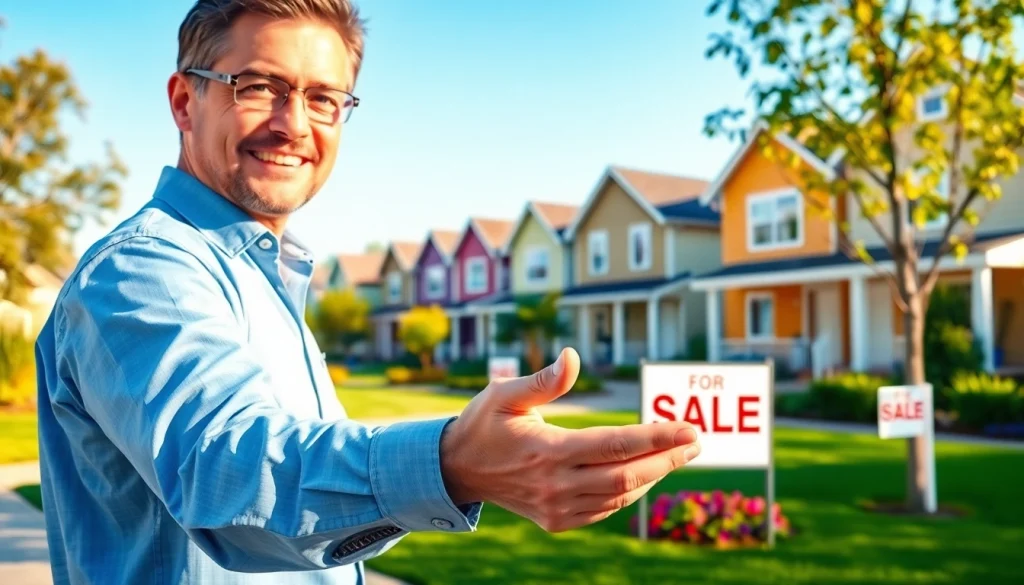 Showcase of real estate homes for sale in a beautiful suburban neighborhood.