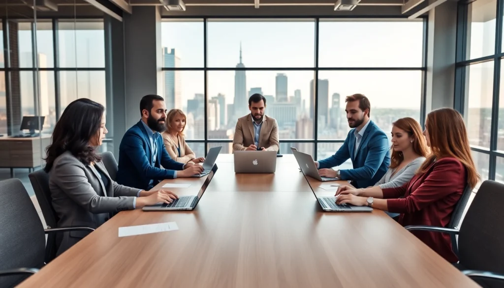 Discussing competitor pricing strategies in a diverse business meeting setup.