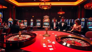 Experience the excitement of RR88 with vibrant casino gaming, cards, and roulette.