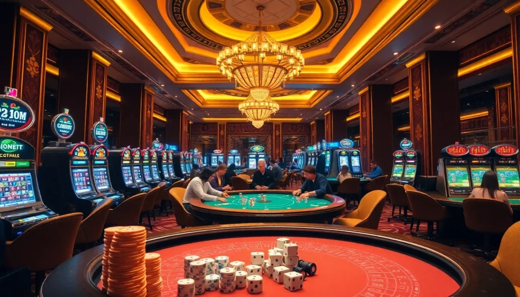 Experience the excitement of luck8 trang chủ with vibrant casino games and engaging players.
