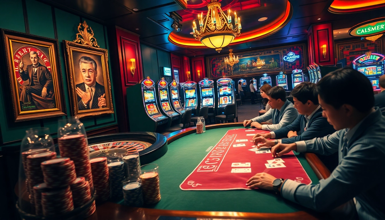 Players engaged in a thrilling poker game at a luxurious casino, emphasizing hidden wiki onion links.