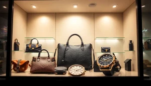 레플리카사이트의 고급스러운 명품 아이템을 선보이는 쇼핑 환경