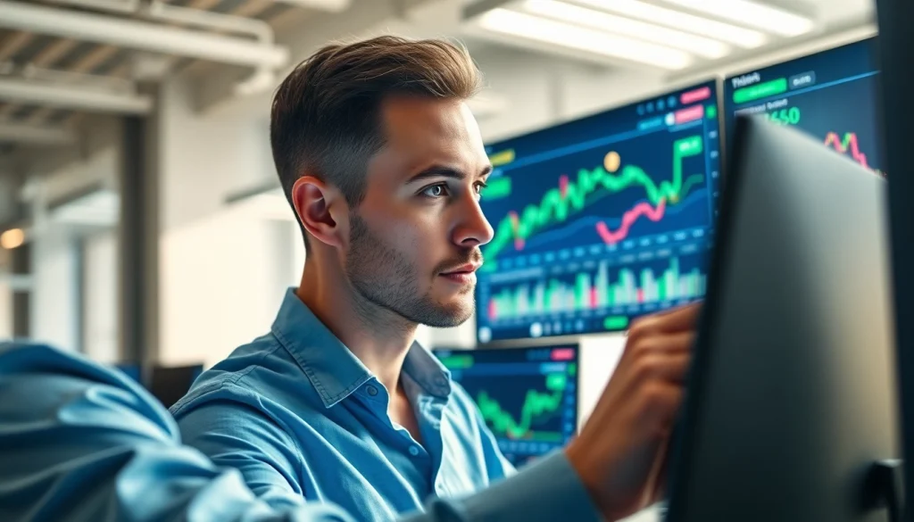 Acheter bitcoin en ligne avec un professionnel utilisant une interface moderne.