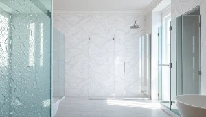 Showcase modern shower doors uk in a stylish bathroom setting with elegant details.