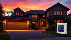 Alarmas de seguridad avanzadas que mejoran la protección del hogar con un diseño moderno.