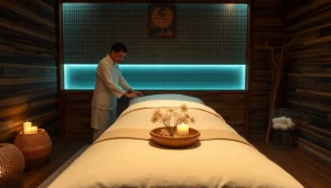 전문 치료사로부터 편안한 환경에서 럭셔리 러시아마사지를 경험하세요.